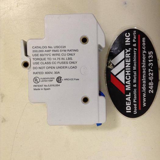 Used GOULD 30 Amp Fuse Holder USCC2I #76070