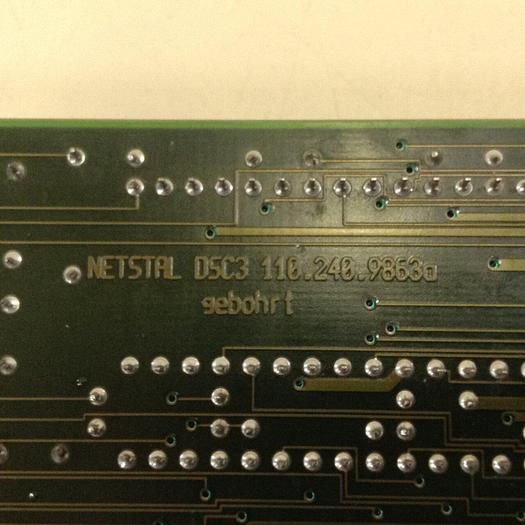 Used NESTAL Circuit Board DSC3 110.240.9864 #77983