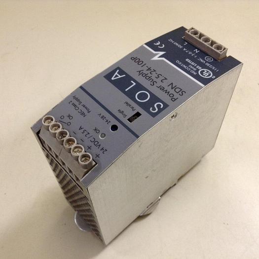 Used SOLA Power Supply SDN2.5-24-100P #71796