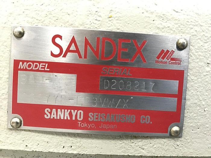 Used SANDEX Indexing Drive 9AD-06277R-LR3VW/X Used