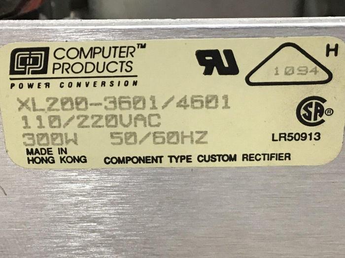 Used COMPUTER PRODUCTS Power Supply XL200-3601/4601 #105159
