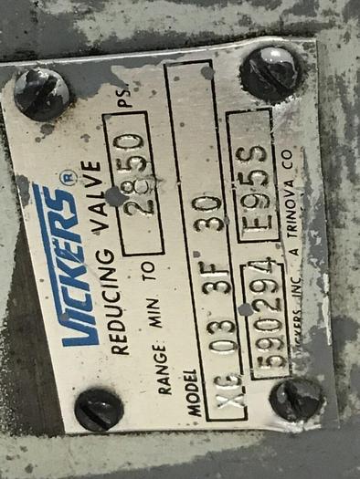 Used VICKERS Valve XG 03 3F 30 #138820