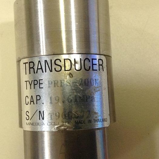 Used MINEBEA Tranducer PRFS-200K #72365