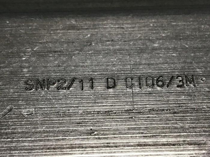 Used REXROTH Hydraulic Gear Pump SNP2/11 D C106/3M #133283