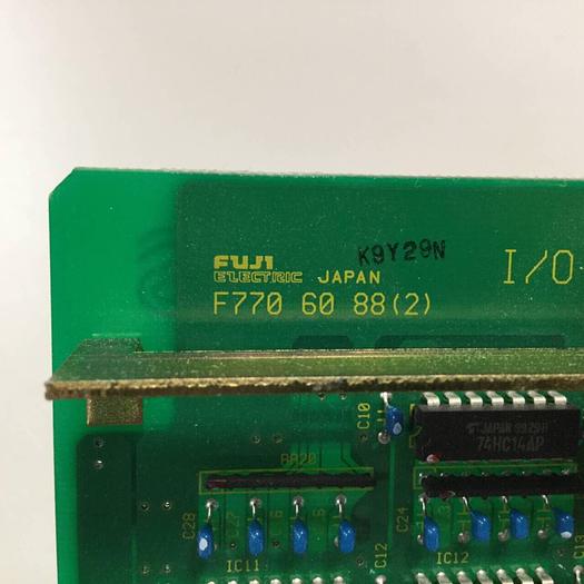 Used FUJI ELECTRIC I/O Circuit Board F770 60 88(2) Used