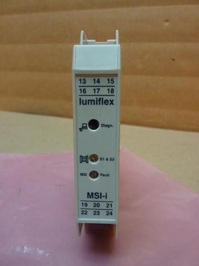 Used LUMIFLEX Safety Relay MSI-I #37632