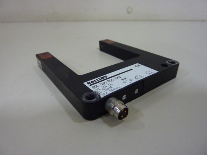 Used BALLUFF Photoelectric Fork Sensor BGL 50A-001-S49 #55460
