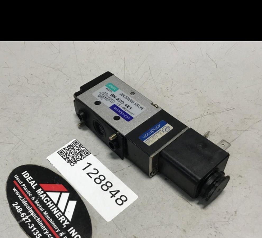 Used MINDMAN Solenoid Valve BN-220-4E1 USED