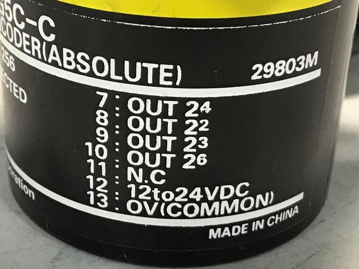 Used OMRON Rotary Encoder E6CPAG5CC #119995