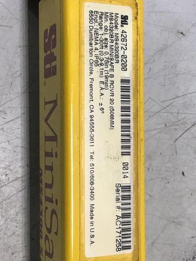 Used STI Light Curtain Receiver MS4320BR #85301