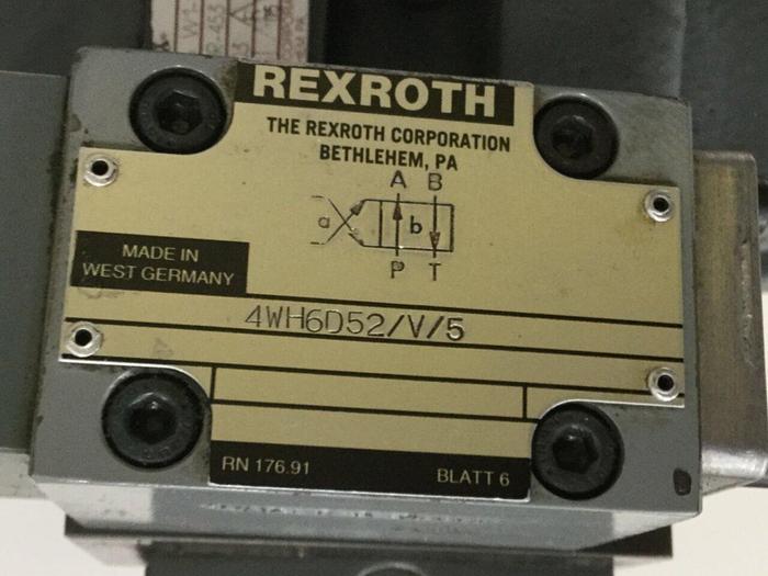 Used REXROTH Valve 4WRZ16W115050/6A24N9EK4/D3MR-453 Used