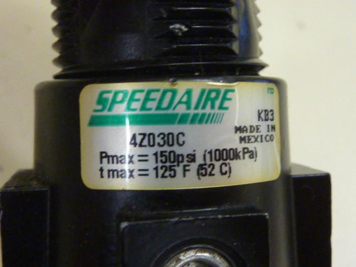 Used SPEEDAIRE Air Regulator Filter 4Z030C #65274