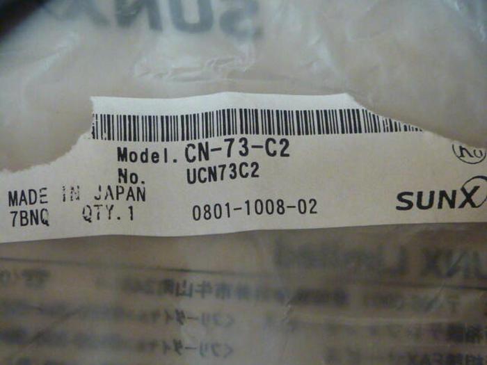 SUNX LTD Sensor Connector CN-73-C2 #30732