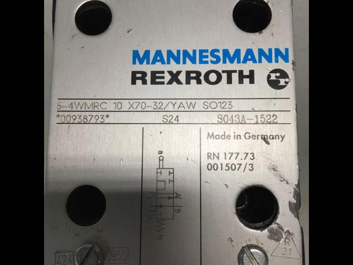 Used REXROTH Valve 54WMRC10X7032YAWSO123 #134395