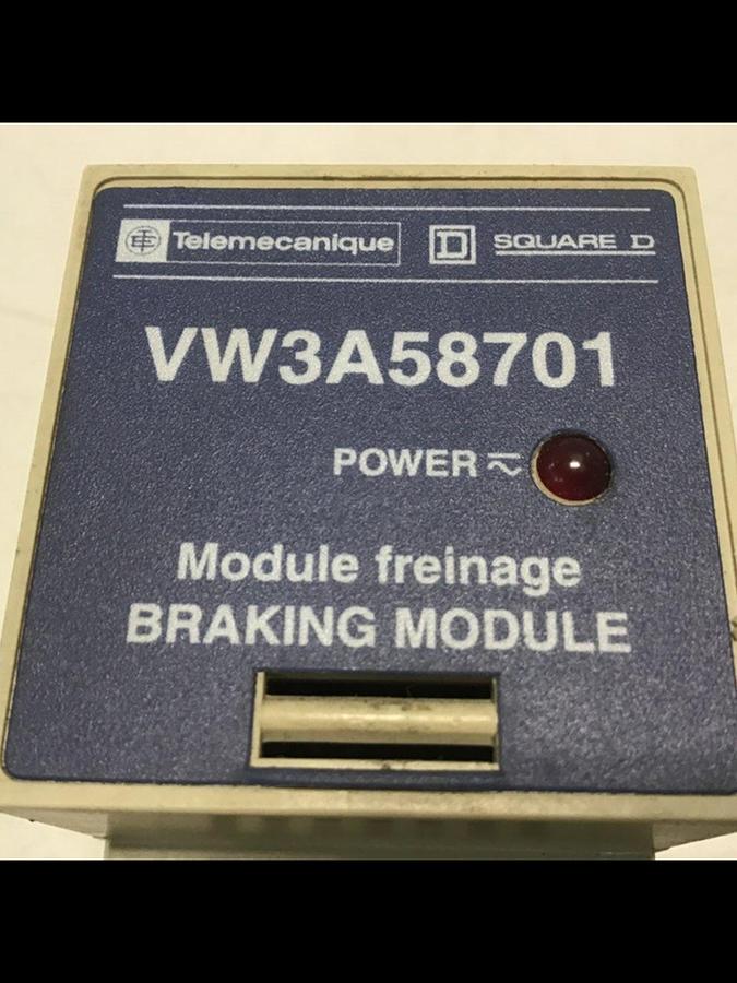 Used TELEMECANIQUE Braking Module VW3A58701 Used