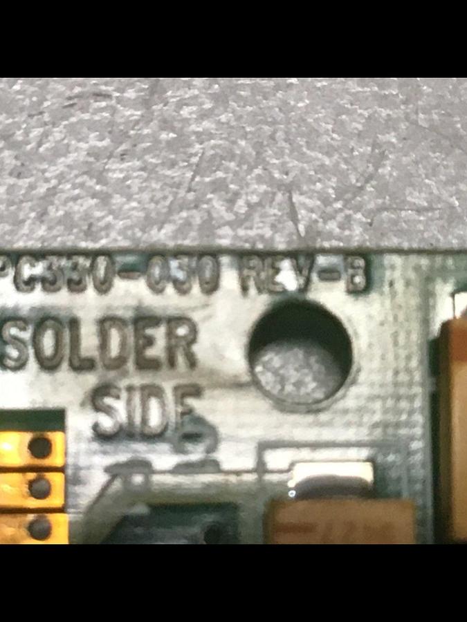 Used VAN DORN Sequencer Circuit Board PC330-029 330-029 #115432