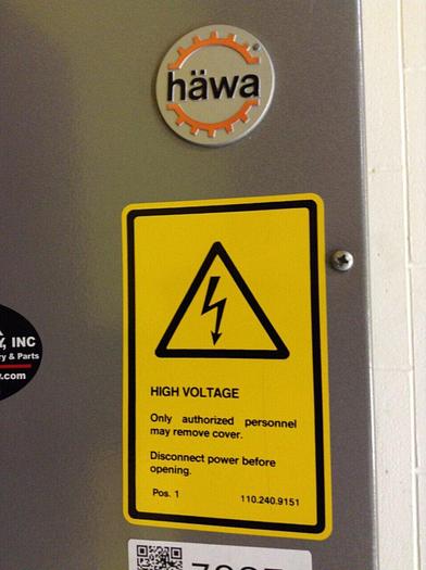 Used HAWA Heat Exchanger WW 2100 S #79871
