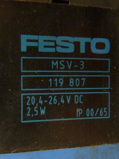Used FESTO Control Block / Valve Terminal IFB8-02 #52863