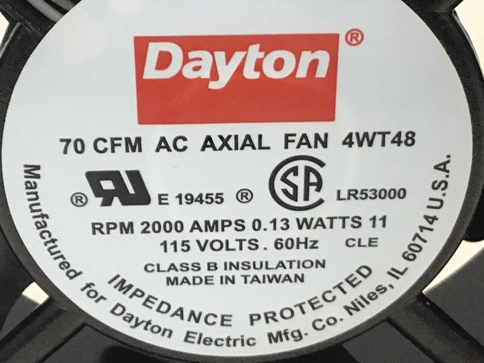 DAYTON Axial Fan 4WT48 #124901