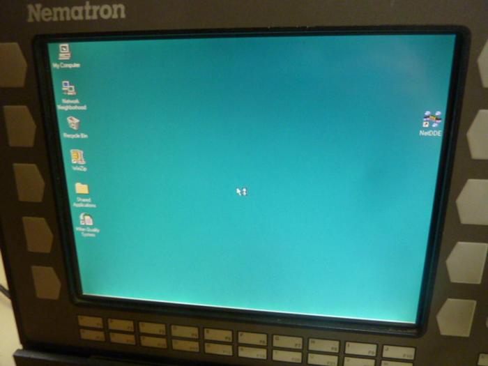 Used NEMATRON CORP Operator Panel IC63A1-J8310361 Used