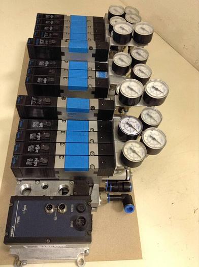 Used FESTO Control Block w/ Valves IFB8-03 #70458