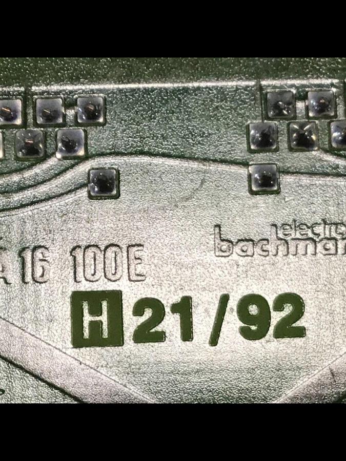 Used BACHMANN ELECTRONIC Circuit Board CA16100E Used