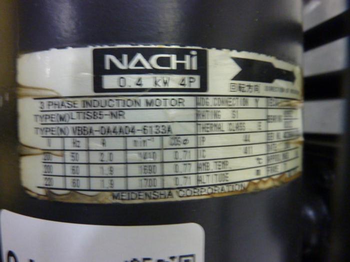 Used NACHI Hydraulic Power Pack 06 S-0201 Used