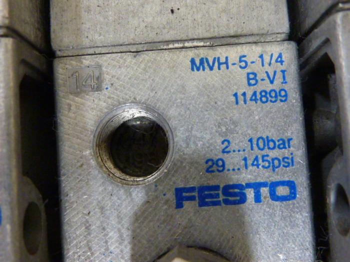 Used FESTO Control Block / Valve Terminal IFB8-02 #52773