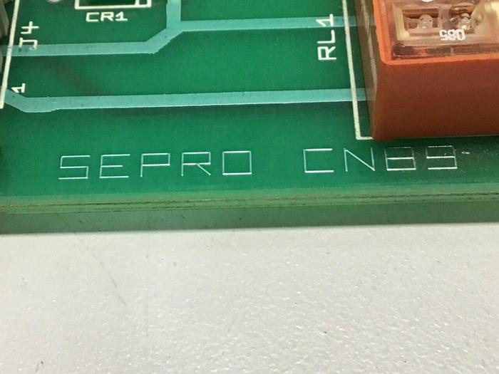 Used SEPRO ROBOTIQUE Circuit Board CN89 07S0096304/A USED