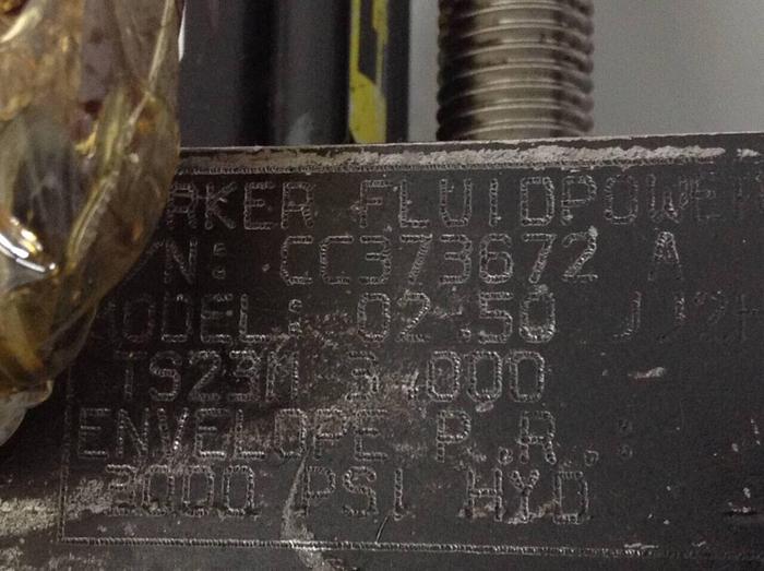 Used VAN DORN 85HT3 Hydraulic Ejector Box D20L19 USED