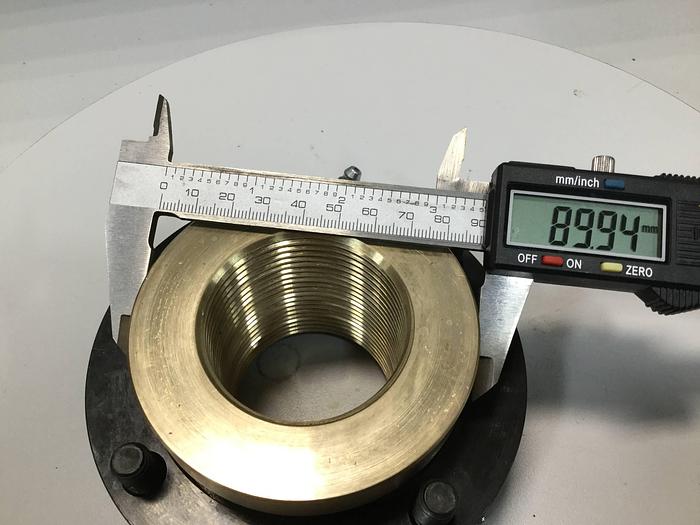 Used CINCINNATI MILACRON Die Height / Adjustable Tie Bar Nut 5035745/ATBN Used #100420