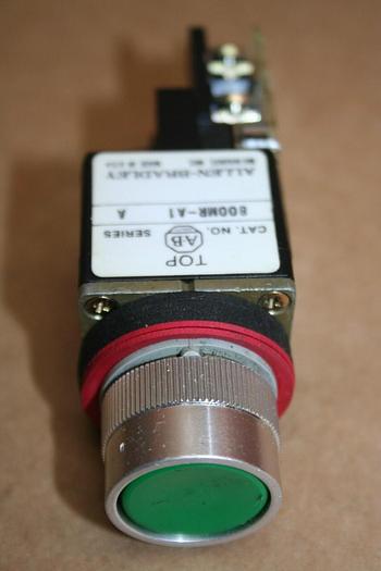 Used ALLEN BRADLEY Push Button 800MR-A1 GREEN Used