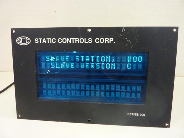 Used STATIC CONTROL SYSTEMS Display Unit 900-S-4-X-120-P-120 #49571