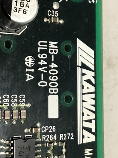 Used KAWATA Circuit Board MB-4090B #118146