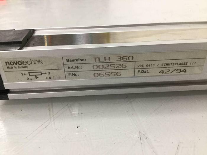 Used NOVOTECHNIK Linear Transducer TLH360 #97526