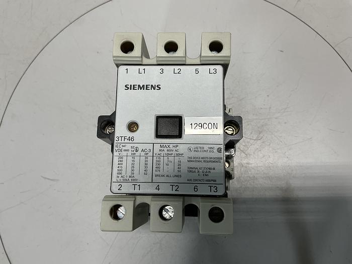 Used SIEMENS 3TF4622-OAK6