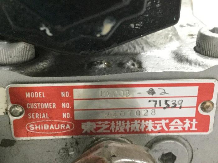 Used SHIBAURA pump UV20B-2 Used