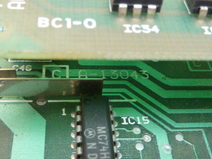 Used BARBER COLMAN Input Pressure Flow PC Board A-13043 #32776