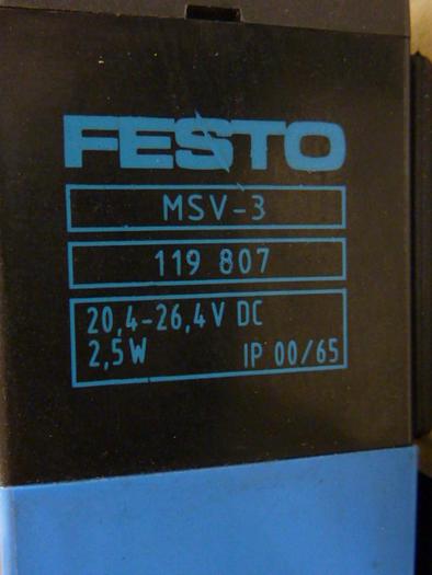 Used FESTO Control Block / Valve Terminal IFB8-02 #52765