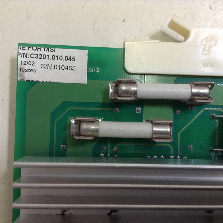 Used AMERICAN MSI Control Board C3201.010.045 Used