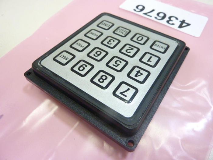 Used GRAYHILL Keypad 88BB2-072 #43677