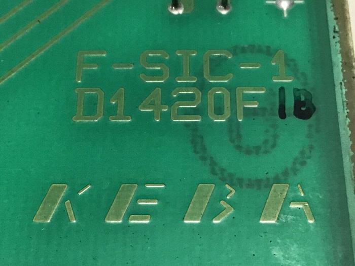 Used KEBA Circuit Board F-SIC-1 D1420F Used
