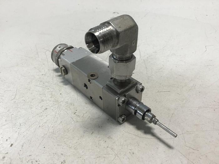 Used MUSASHI ELECTRIC KEIKI Pneumatic Dispenser Valve NCV-15 #104550