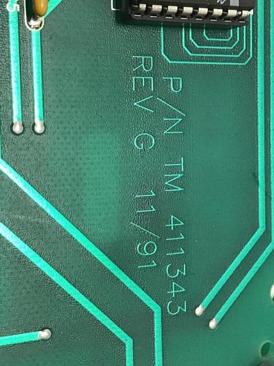 Used THORESON MCCOSH Circuit Board 411343 #133862