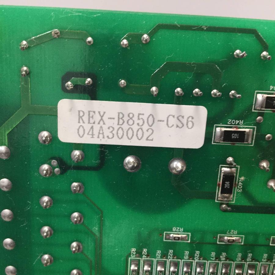 Used RKC Temperature Control Board REX-B850-CS6 Used