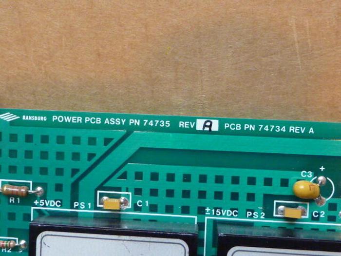 Used ITW RANSBURG I/O Module 74735 #44755