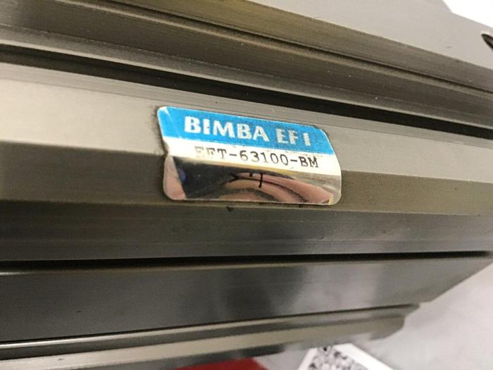 Used BIMBA Cylinder EFT-63100-BM #118674