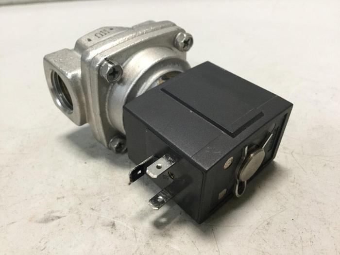 Used SMC Solenoid Coil and Valve 021-002D Used