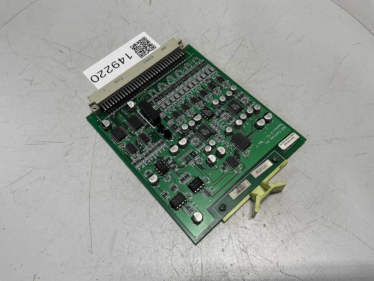 Used MSI CONTROLS C3201.010.067