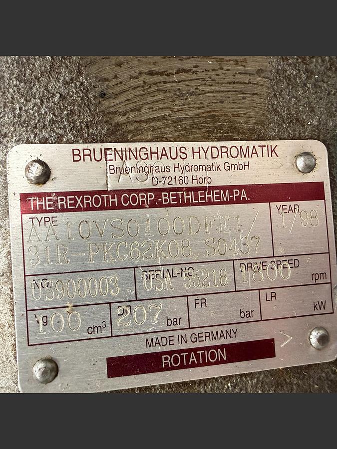 Used REXROTH PUMP